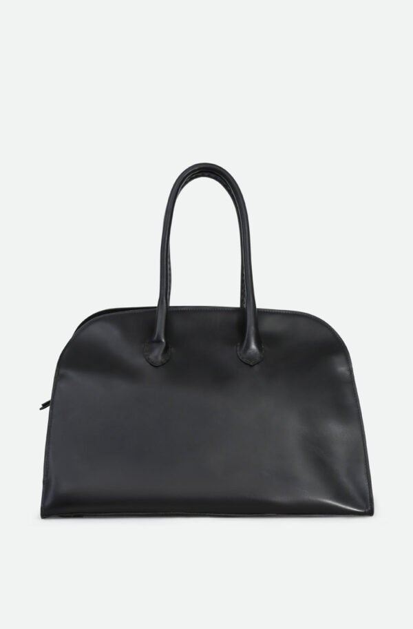 ARDEN HANDBAG IN BLACK ITALIAN LEATHER