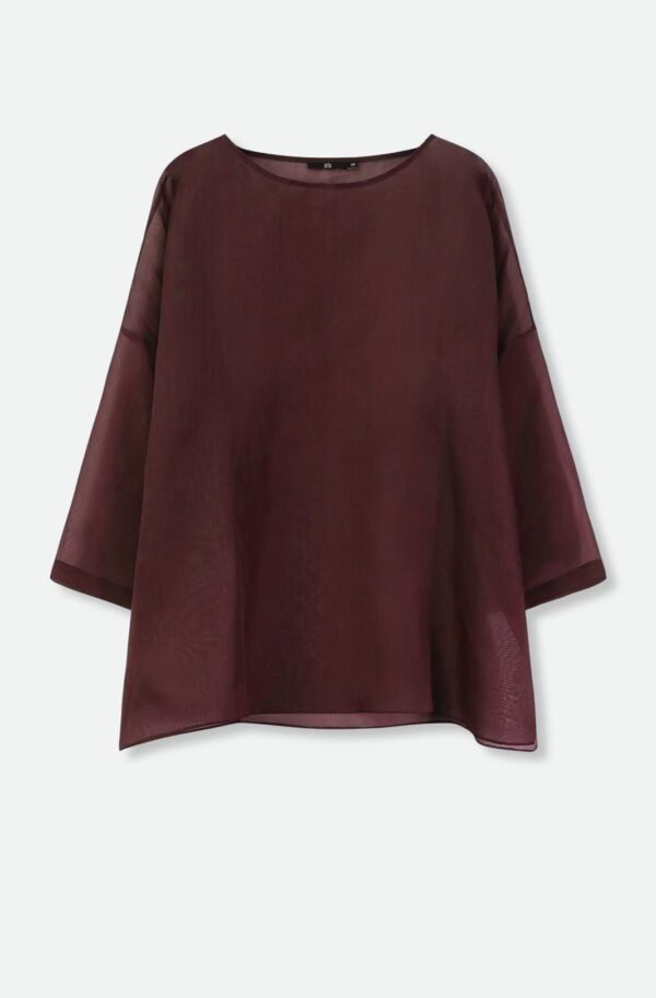 SAMIRA ONE-SIZE TUNIC IN SILK ORGANZA